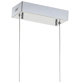 Roxanna 41.5" Dimmable Adjustable Integrated LED Metal Linear Pendant - JONATHAN Y